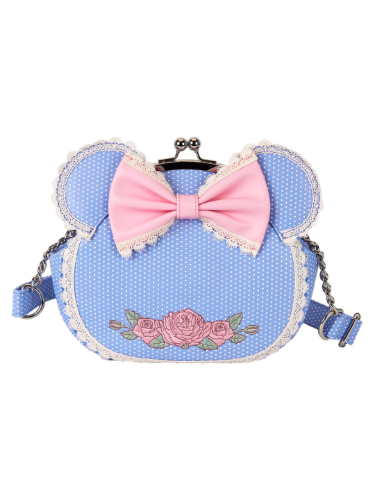 Sac à bandoulière floral Minnie Mouse LOUNGEFLY