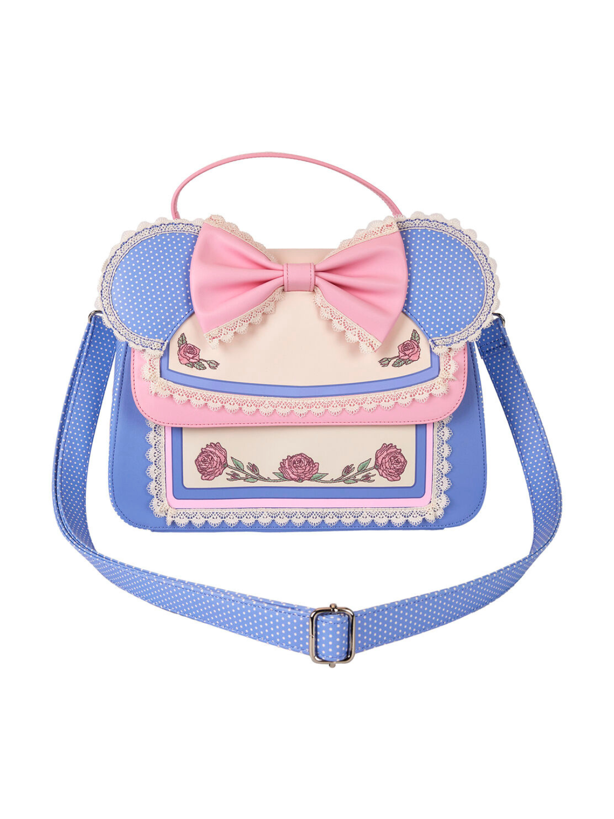 Sac à bandoulière floral Minnie Mouse LOUNGEFLY