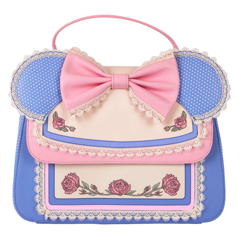 Sac à bandoulière floral Minnie Mouse LOUNGEFLY