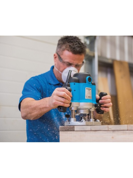 Défonceuse plongeante 1/2" 1500 W - SILVERLINE 264895