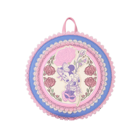 Sac à dos Minnie Mouse Floral and Lace LOUNGEFLY