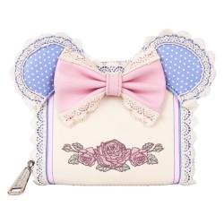 Portefeuille Minnie Floral And Lace Ears LOUNGEFLY