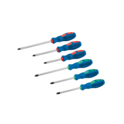 Set 6 tournevis usage général - SILVERLINE - 244458