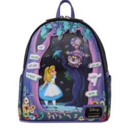 Sac à dos Cheshire Lenticulaire Alice au pays des merveilles LOUNGEFLY