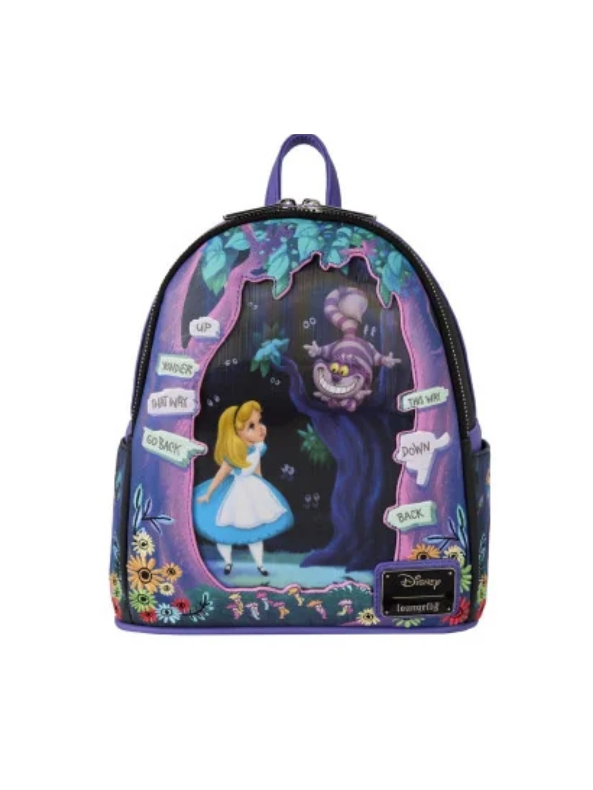 Sac à dos Cheshire Lenticulaire Alice au pays des merveilles LOUNGEFLY