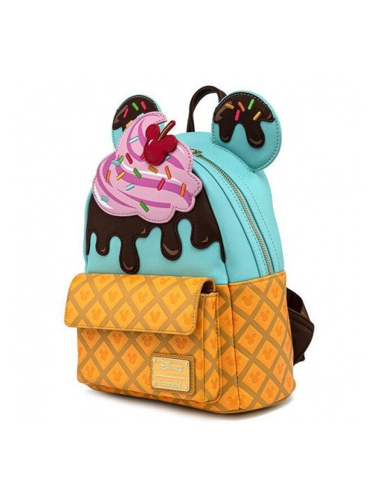 Sac à dos sweets icecream Mickey and Minnie LOUNGEFLY
