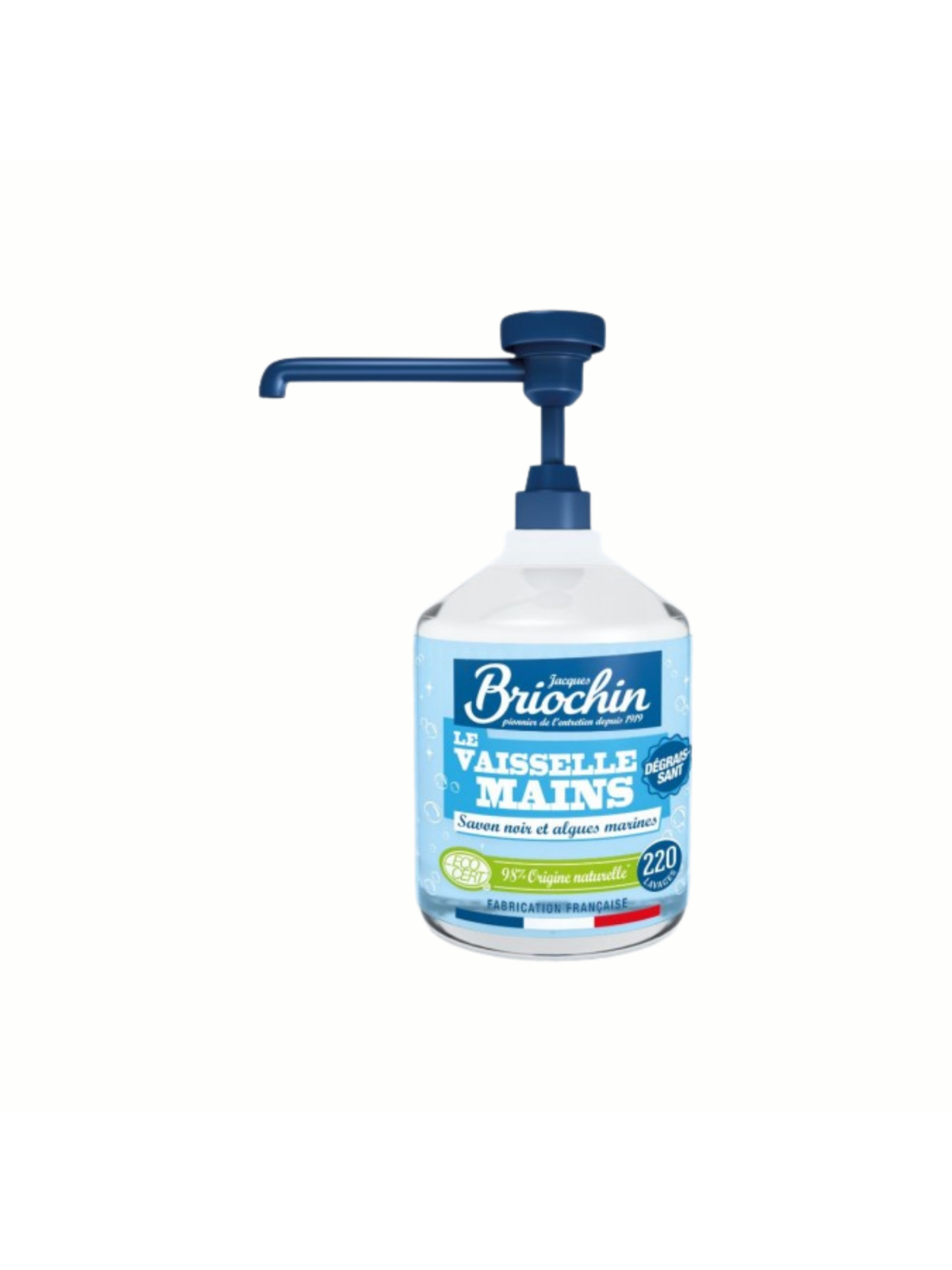 Briochin Liquide Vaisselle Savon Noir Algues Marines