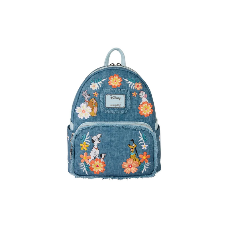 Sac à dos Denim disney dogs LOUNGEFLY