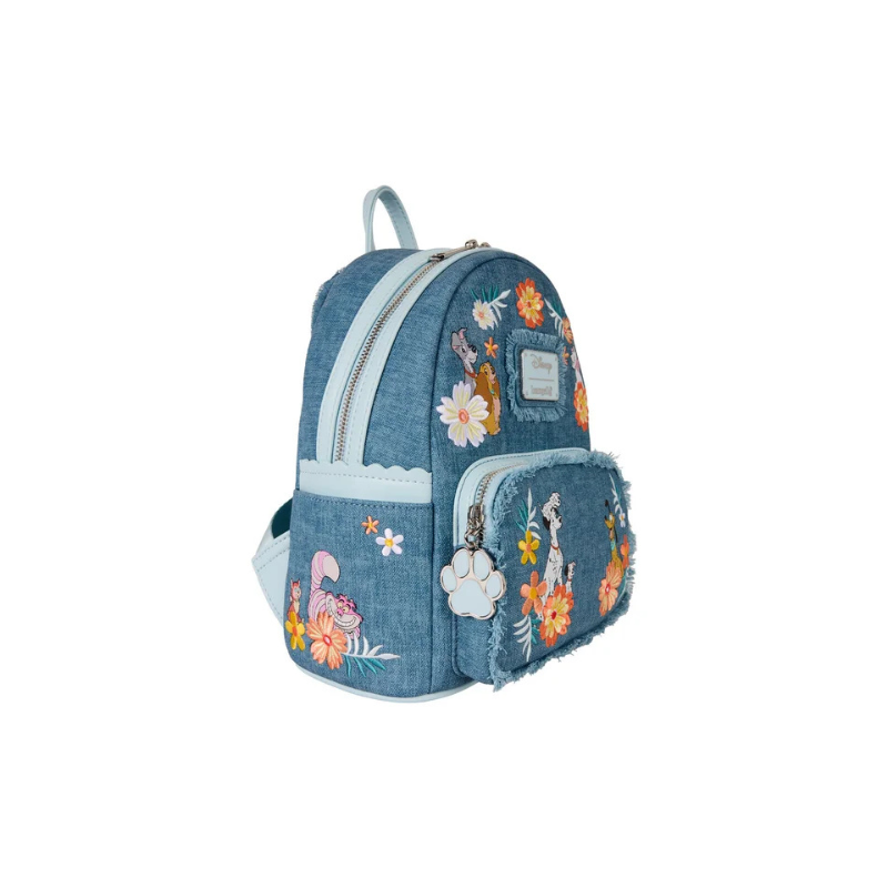 Sac à dos Denim disney dogs LOUNGEFLY