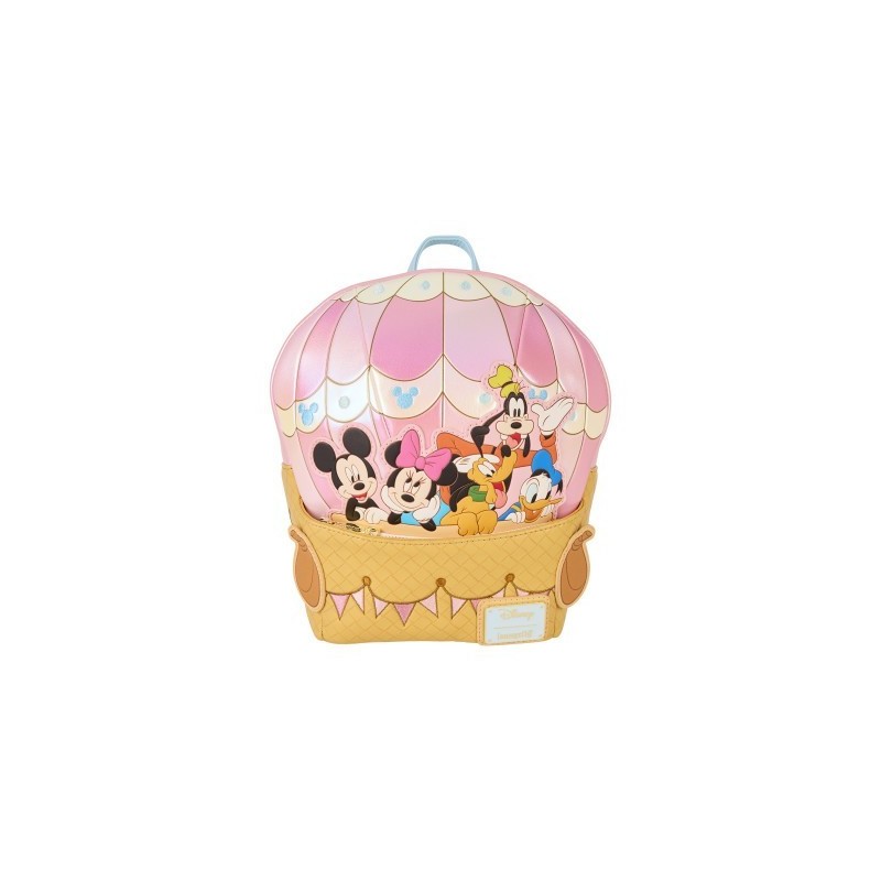 Sac à dos Figural hot air balloon Mickey et ses amis LOUNGEFLY