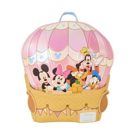 Sac à dos Figural hot air balloon Mickey et ses amis LOUNGEFLY