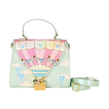 Sac à main Figural hot air balloon Mickey et ses amis LOUNGEFLY