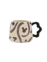 Mug 3D Shapes Black and white Mickey