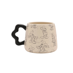 Mug Shapes black and white mickey and minnie