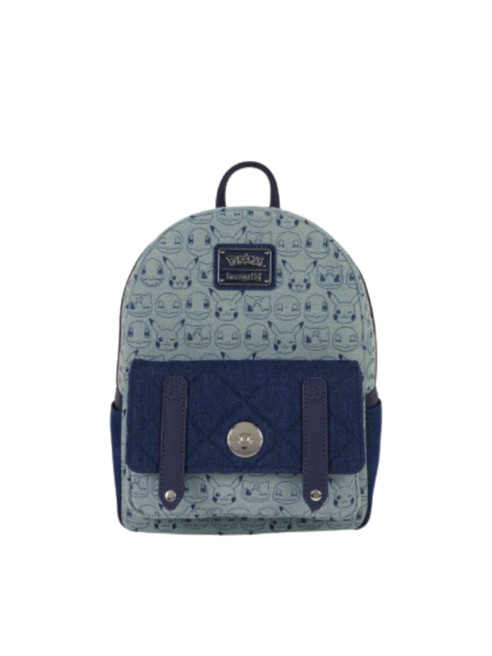 Sac à dos faux denim Pokémon LOUNGEFLY