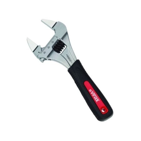 Clé à Molette 8" Mors Extra Fins Virax 017052 : Précision et Efficacité