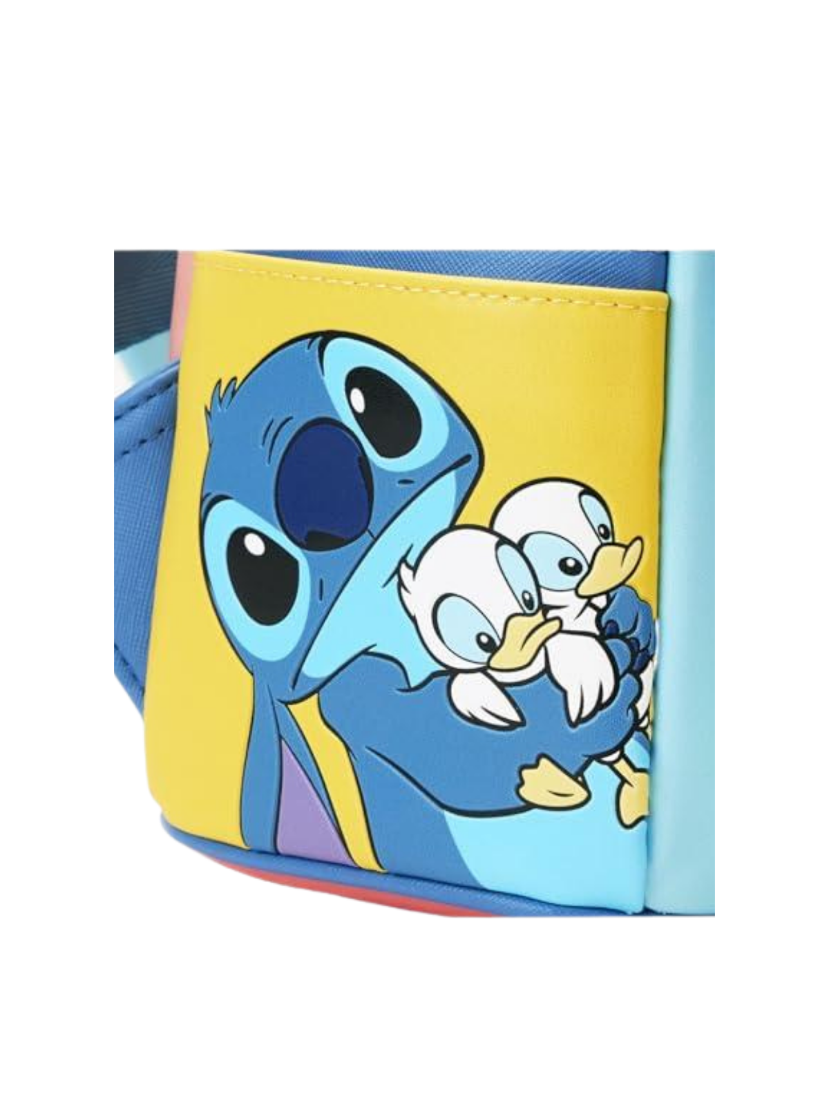 Sac à dos jaase colorblock Stitch LOUNGEFLY