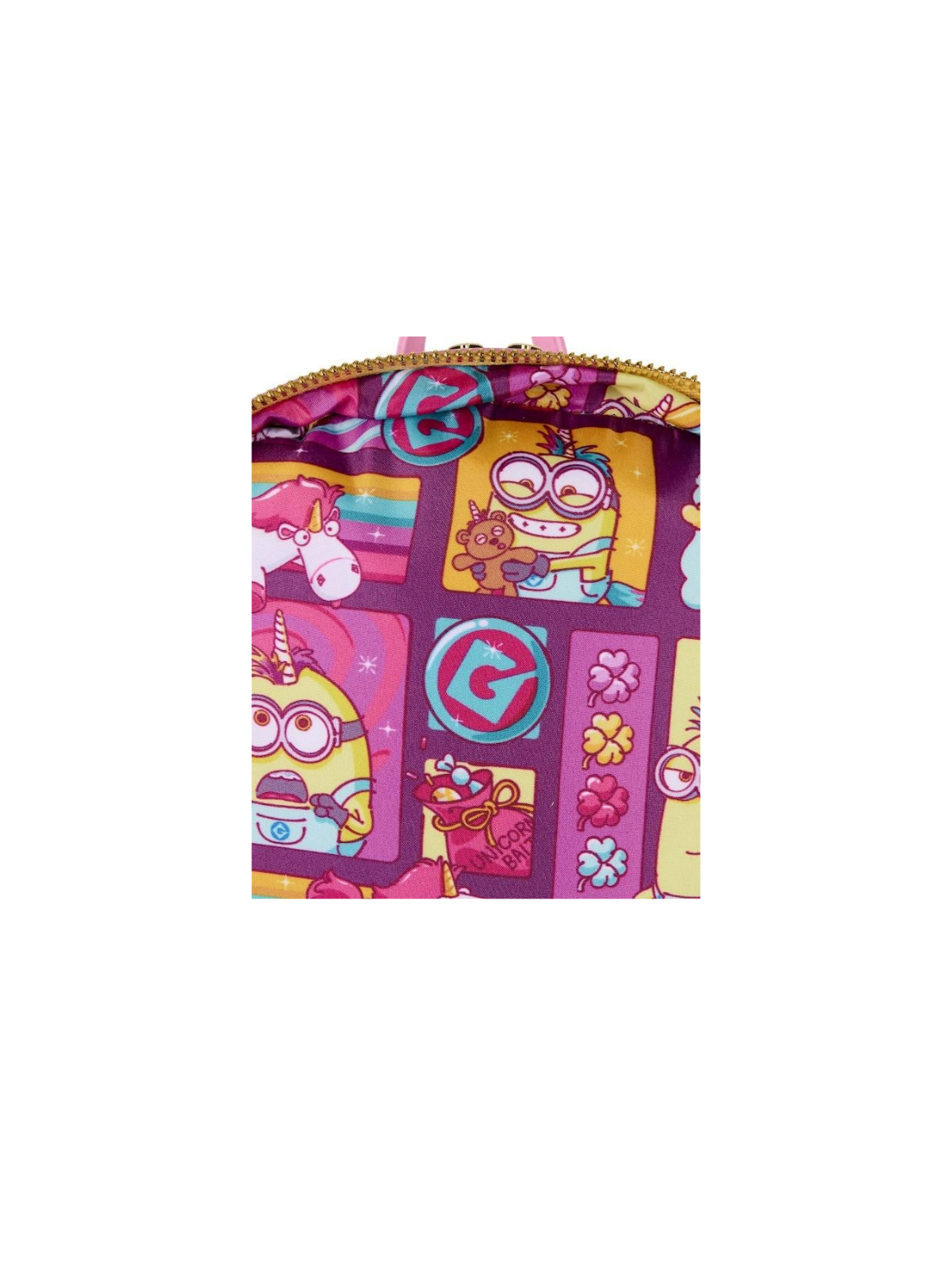 Sac à dos Fluffy unicorn les Minions LOUNGEFLY