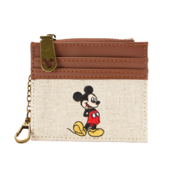 Porte cartes en toile Mickey Disney