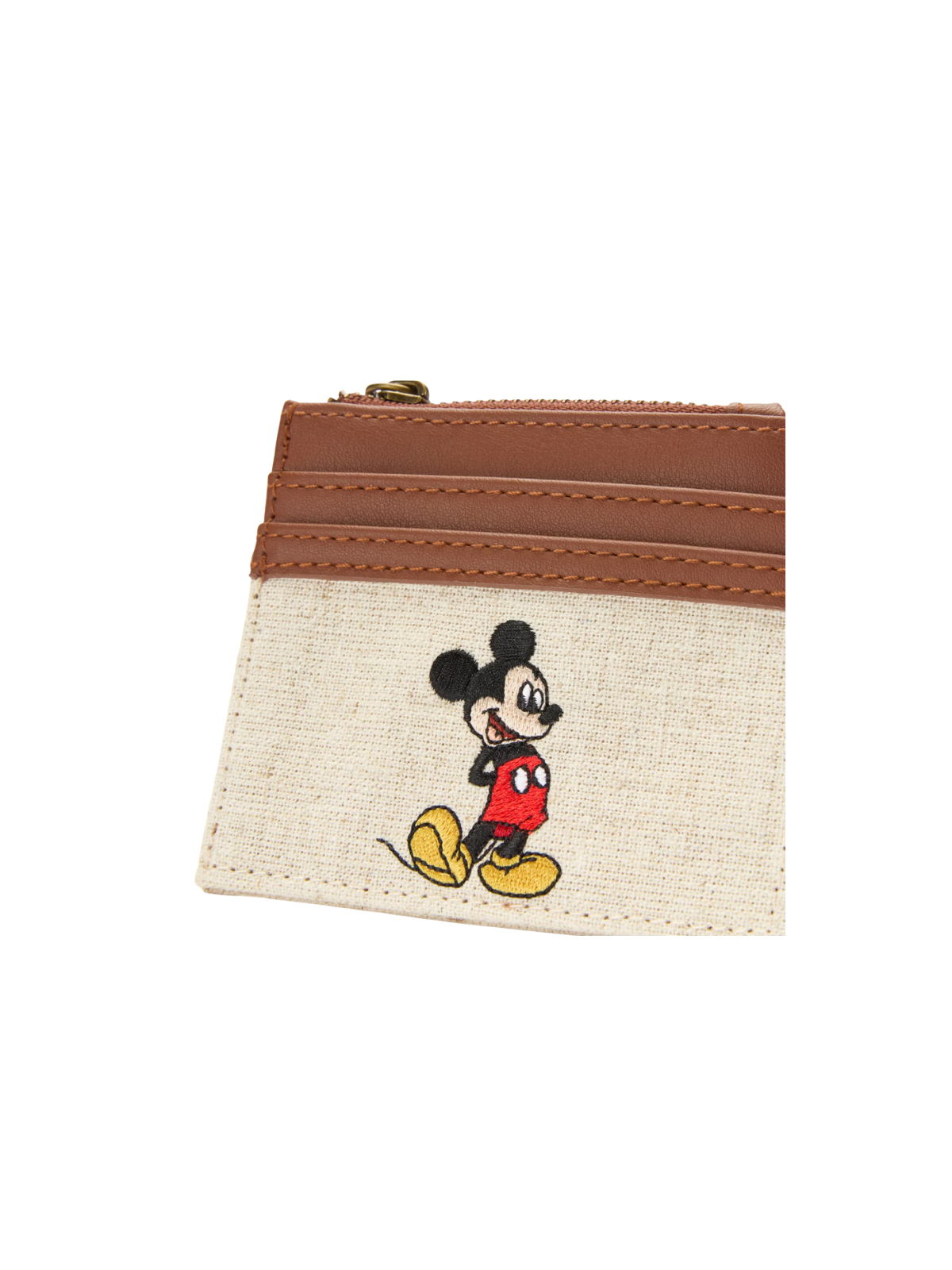 Porte cartes en toile Mickey Disney
