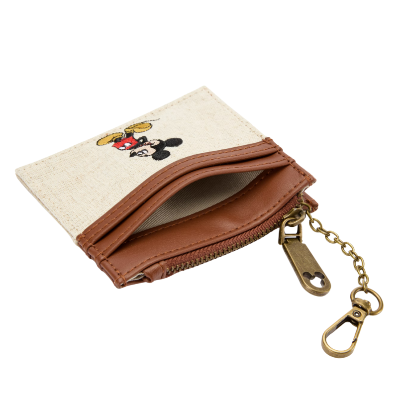Porte cartes en toile Mickey Disney
