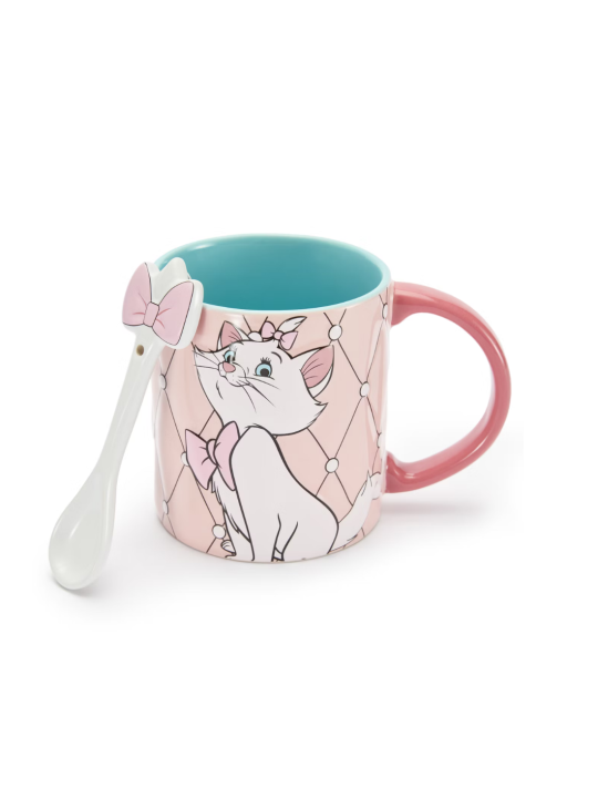 Ensemble mug avec cuillère Marie Les Aristochats Disney