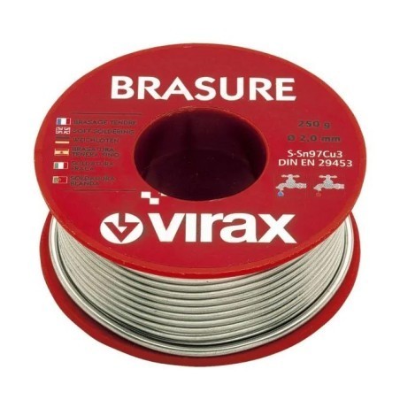 Brasure tendre 2 mm- VIRAX 528346