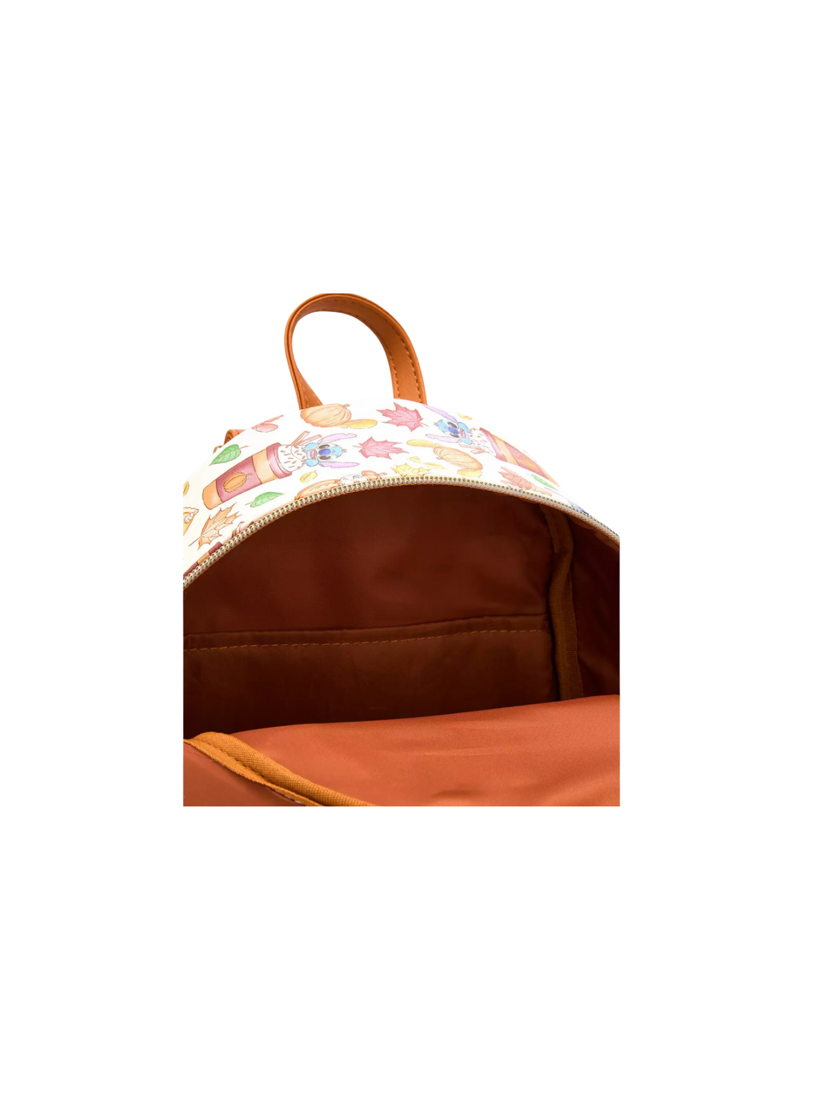 Sac à dos pumpkin spice latte stitch LOUNGEFLY