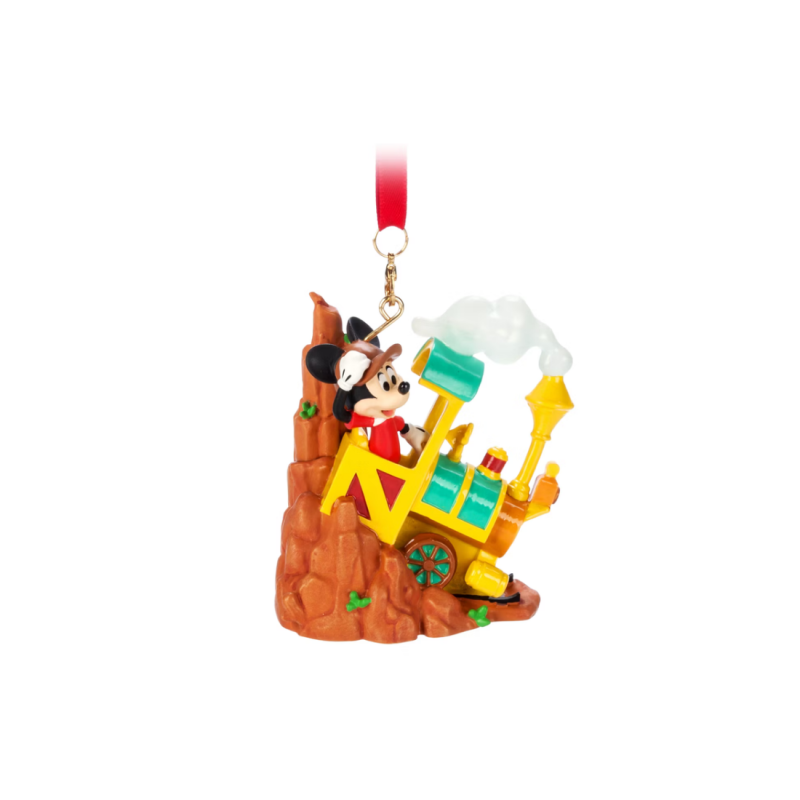 Ornement Mickey Big thunder mountain Railroad disney