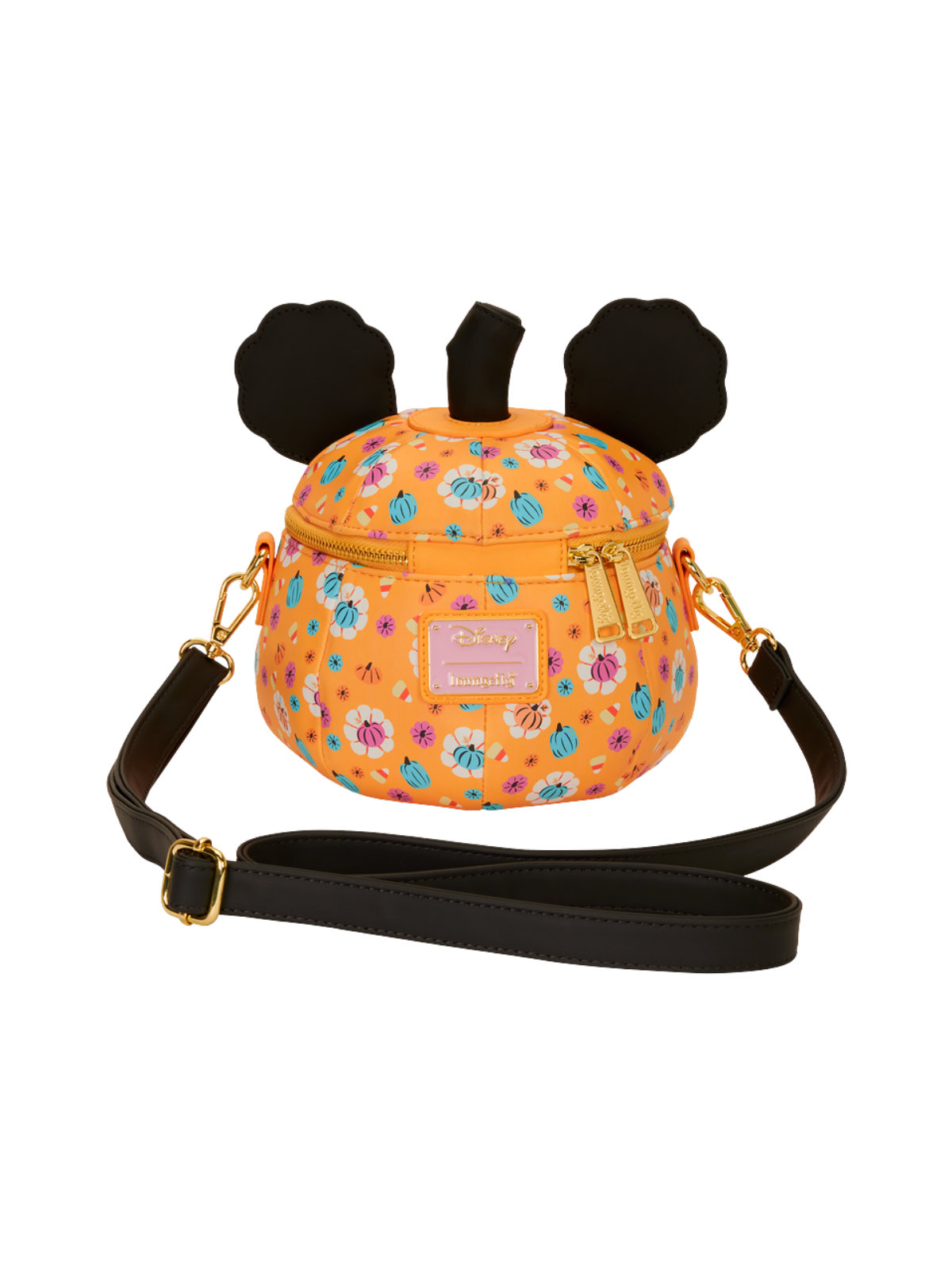 Sac Bandoulière Pumpkin Head Glow Mickey LOUNGEFLY