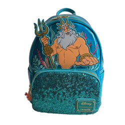 Sac à dos Roi Triton La Petite Sirène LOUNGEFLY