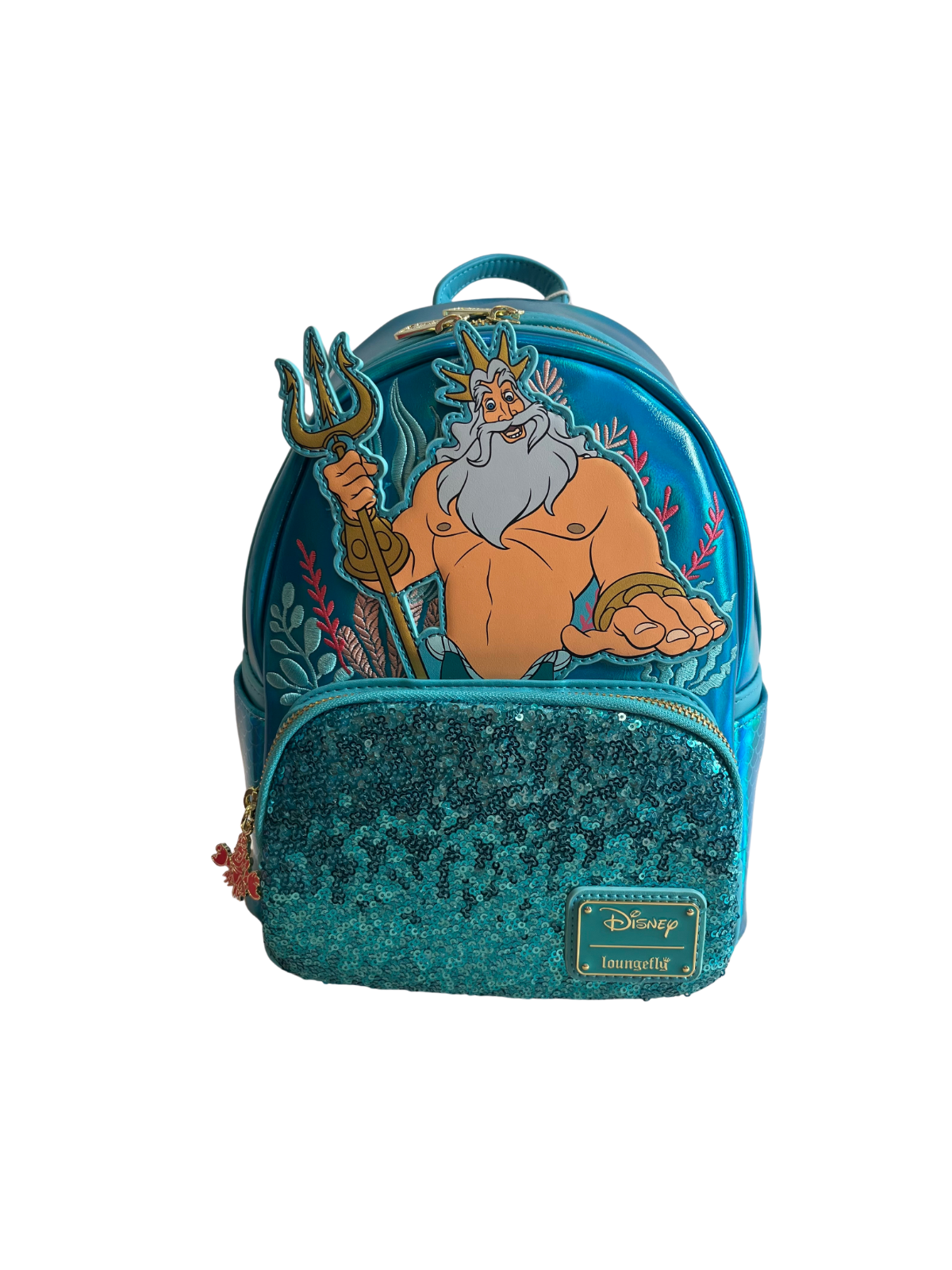 Sac à dos Roi Triton La Petite Sirène LOUNGEFLY