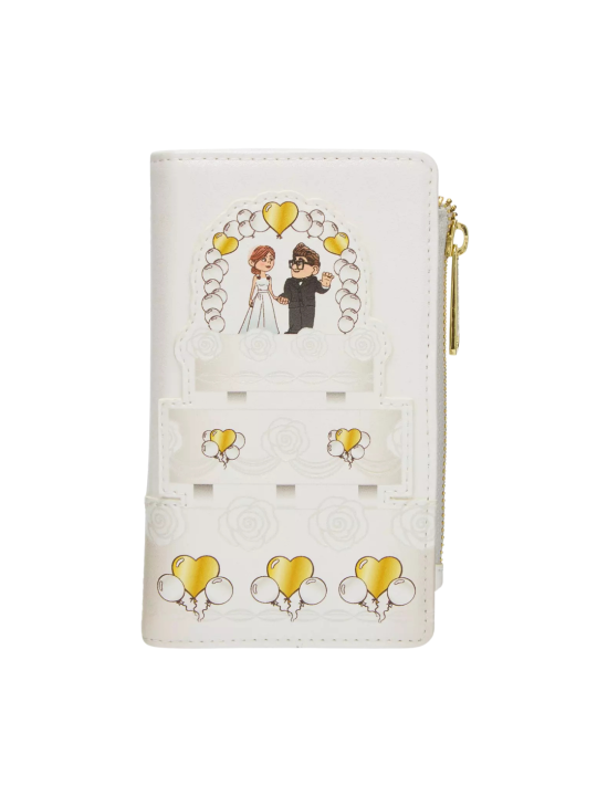 Portefeuille Gâteau de mariage Carl et Ellie Là Haut LOUNGEFLY