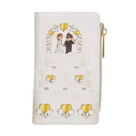 Portefeuille Gâteau de mariage Carl et Ellie Là Haut LOUNGEFLY