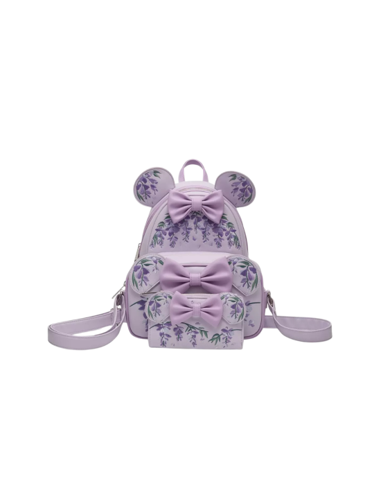 Sac à dos Wisteria Ears Parfumé Minnie Mouse LOUNGEFLY