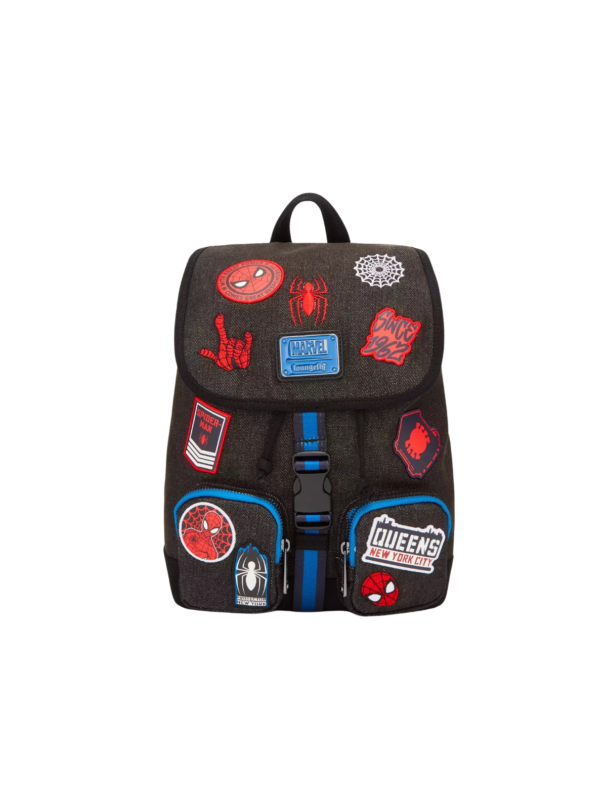 Sac à dos Icons Patches Spiderman LOUNGEFLY