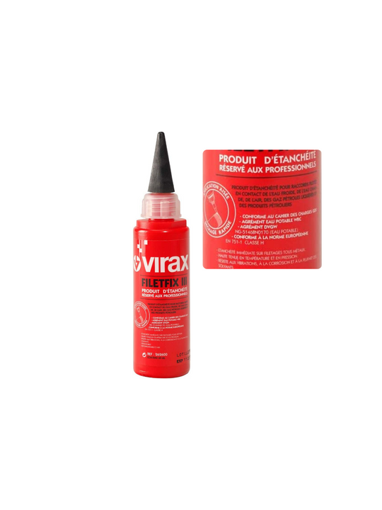 Résine Filetflix III Virax 262600 : Fixation Robuste et Durable
