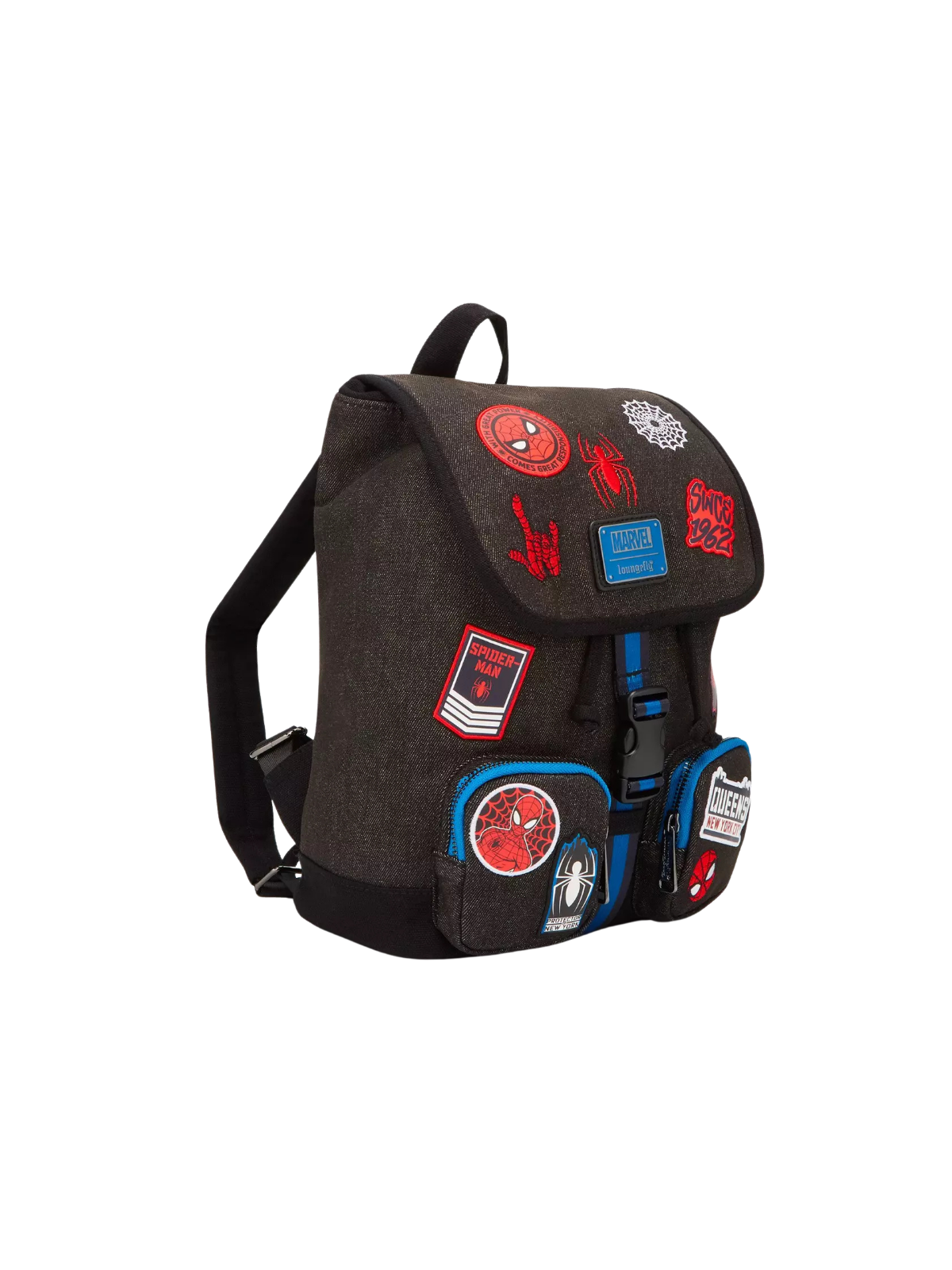 Sac à dos Icons Patches Spiderman LOUNGEFLY