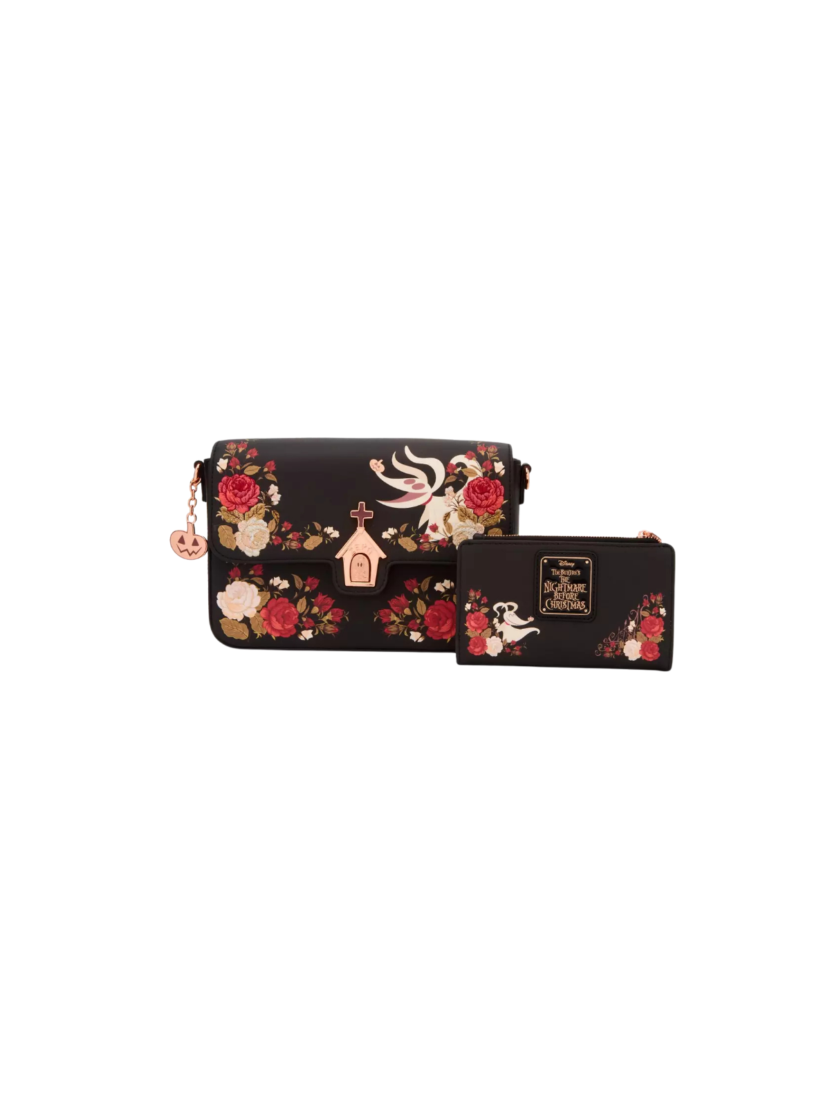 Sac bandoulière Foral Zero L'Étrange Noël de Monsieur Jack LOUNGEFLY