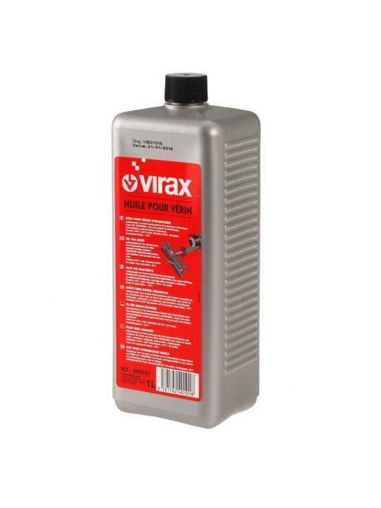 Huile pour vérins hydrauliques - VIRAX 240101 1L
