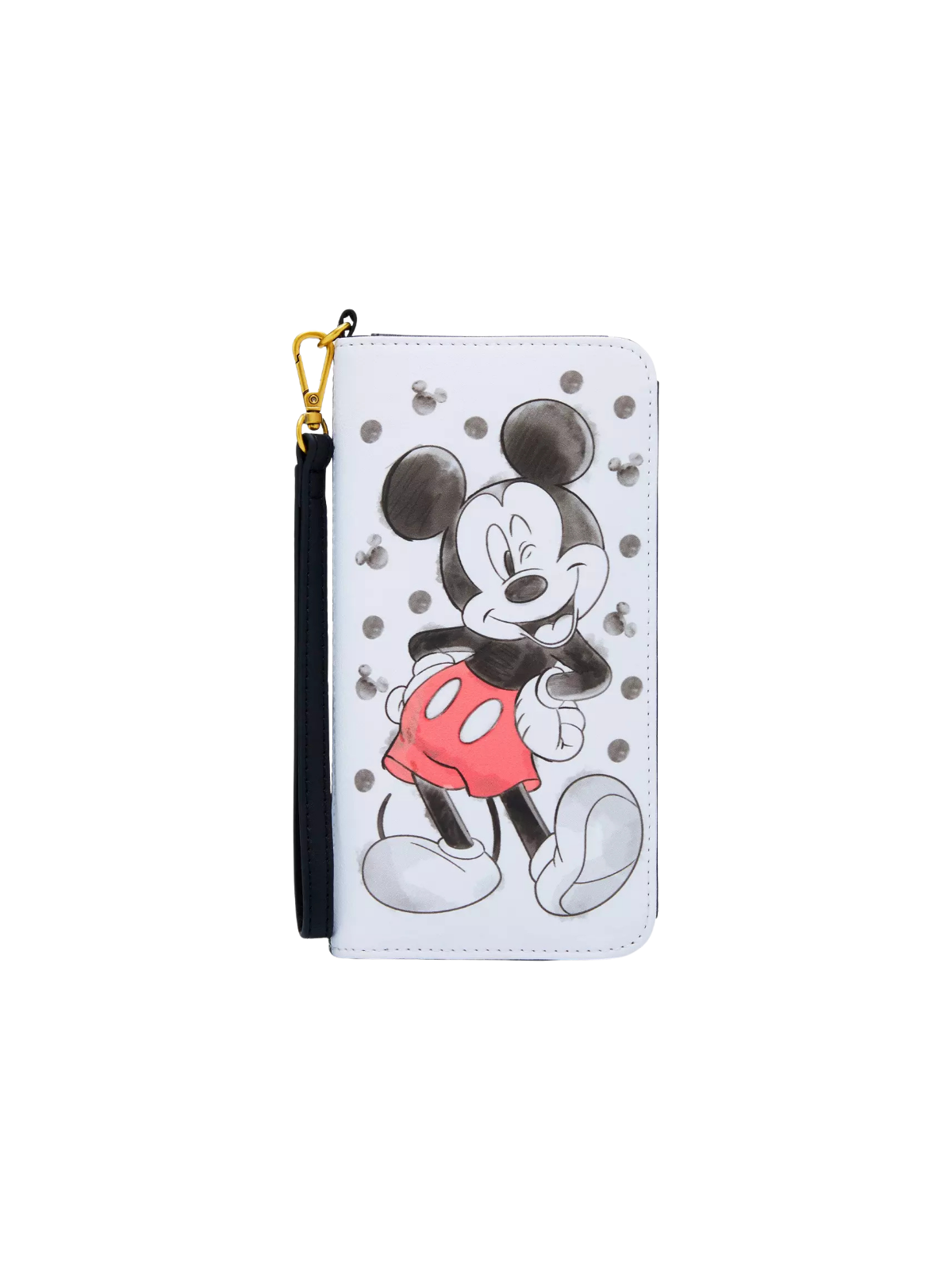 Portefeuille Mickey Mouse aquarelle LOUNGEFLY