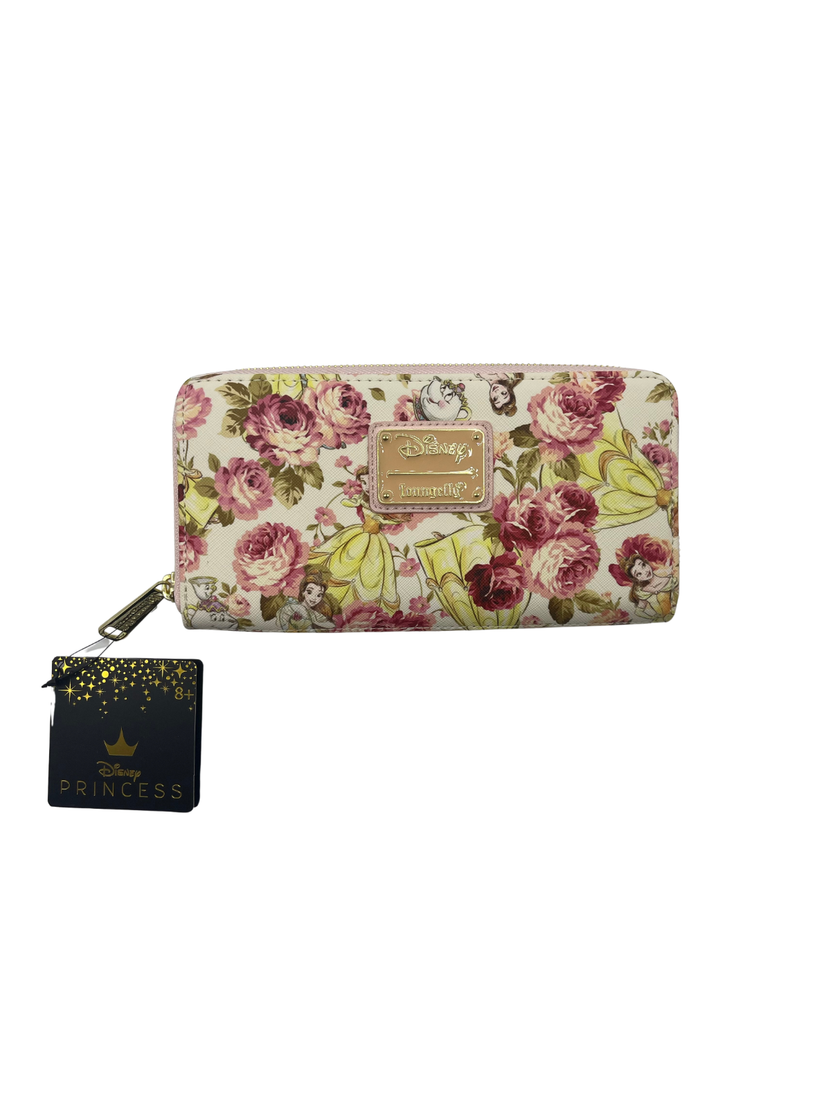 Portefeuille La Belle et la Bête Floral LOUNGEFLY