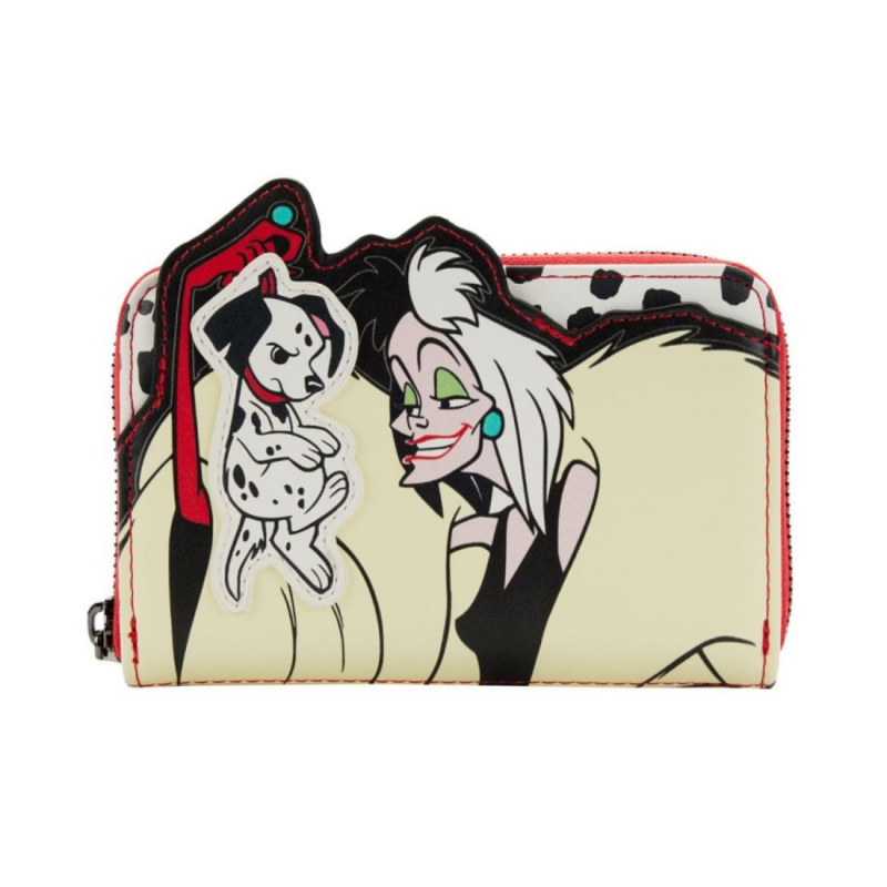 Portefeuille Cruella 101 Dalmatiens LOUNGEFLY