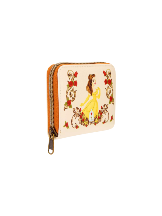 Portefeuille La Belle et la Bête Floral LOUNGEFLY