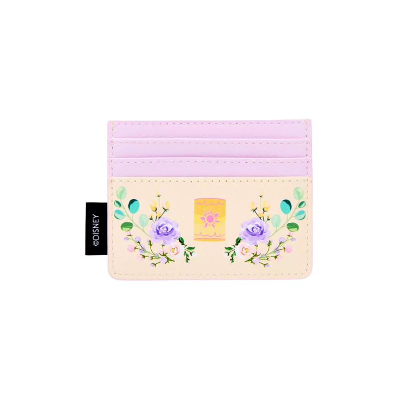 Porte Carte Raiponce Floral LOUNGEFLY