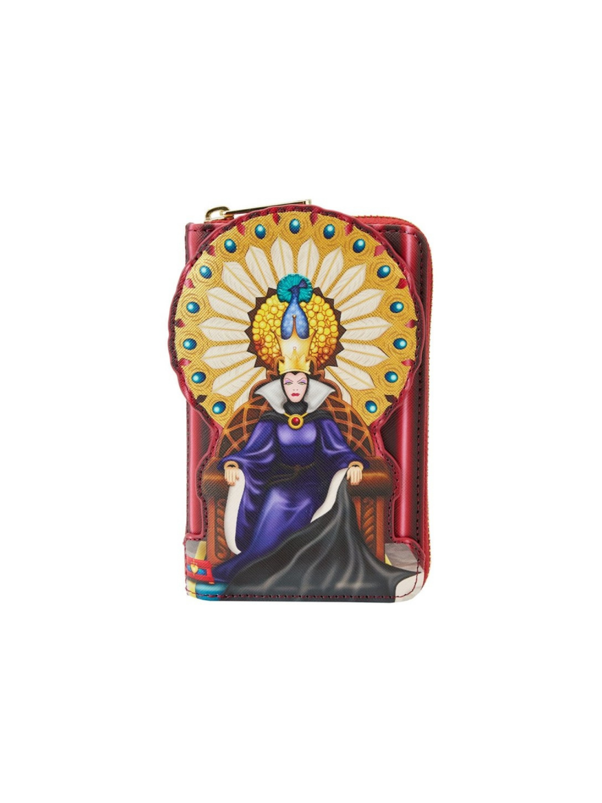 Portefeuille Trone Méchante Reine Blanche Neige LOUNGEFLY
