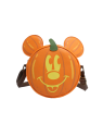 Sac Bandoulière Pumpkin Glow Mickey LOUNGEFLY