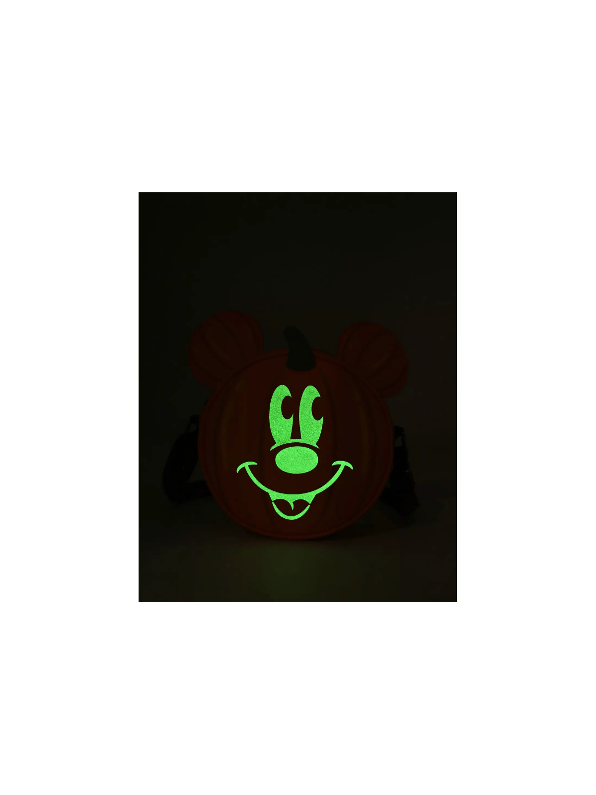 Sac Bandoulière Pumpkin Glow Mickey LOUNGEFLY