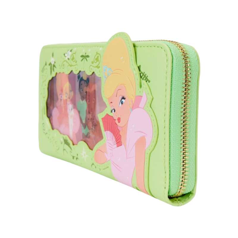Portefeuille Charlotte La Princesse et la Grenouille LOUNGEFLY