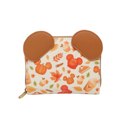 Portefeuille Pumpkin fall treats scented Mickey LOUNGEFLY
